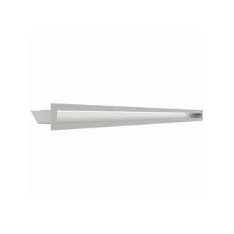 Grelha de Ventilação Branca Slim 6x100cm