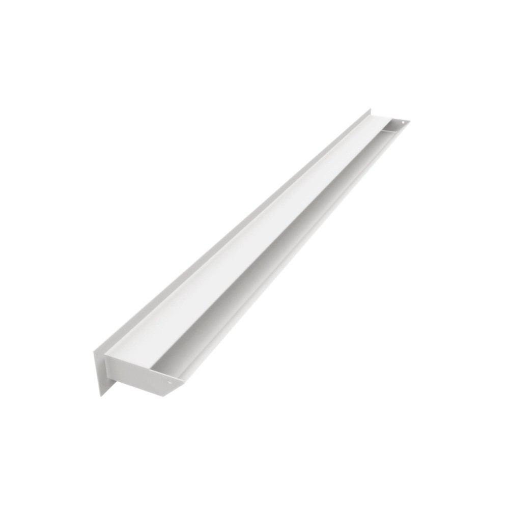 Grelha de Ventilação Branca Slim 6x100cm 6/100/45S/B/SF