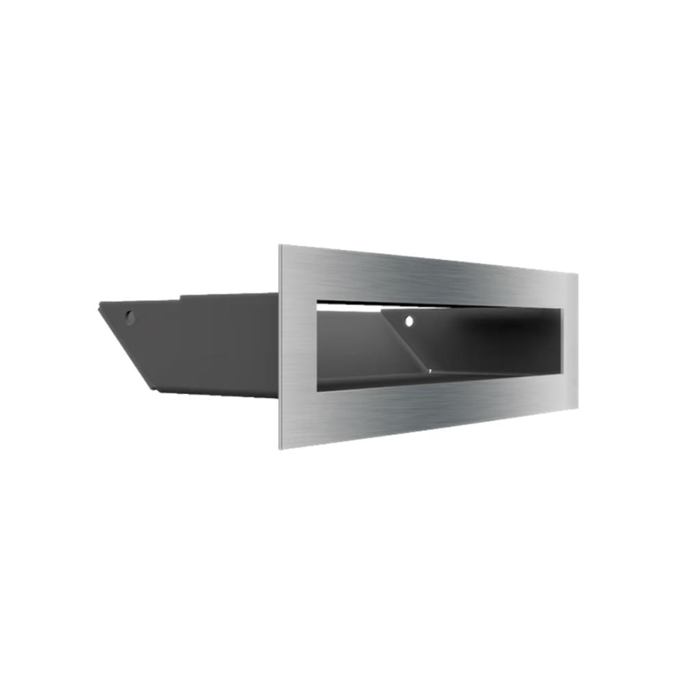 Grelha de Ventilação Inox Slim 6×20cm LUFT/6/20/45S/SZ/SF