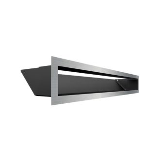 Grelha de Ventilação Inox Slim 9x60cm