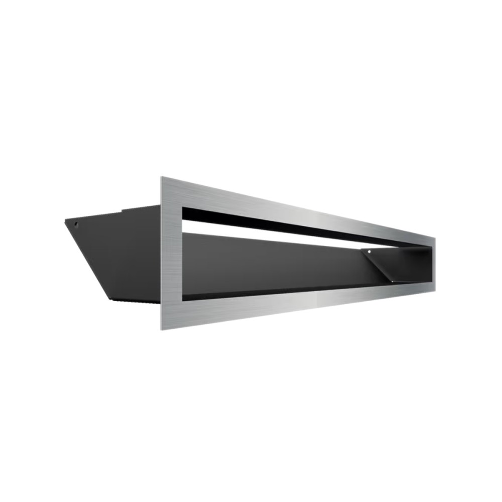 Grelha de Ventilação Inox Slim 9×60cm LUFT/9/60/45S/SZ/SF