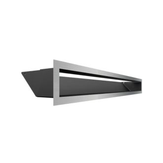 Grelha de Ventilação Inox Slim 9x80cm