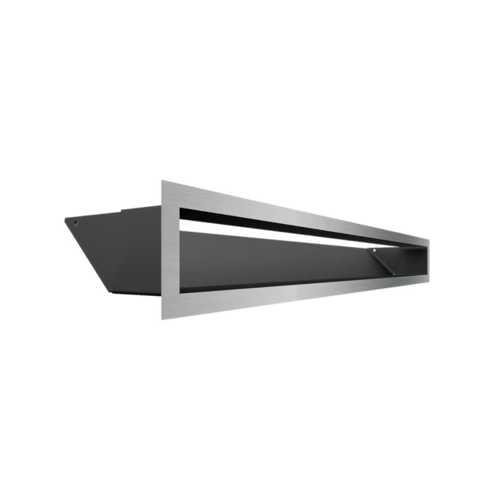 Grelha de Ventilação Inox Slim 9x80cm LUFT/9/80/45S/SZ/SF