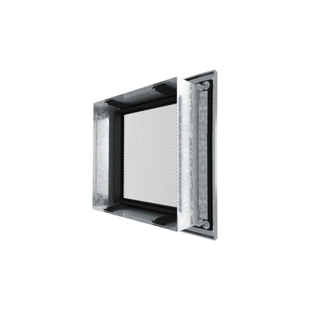 Grelha de Ventilação Venus Grafite 17x17cm 17VG