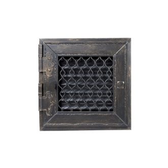 Grelha de Ventilação Rustica Antiga 22x22cm