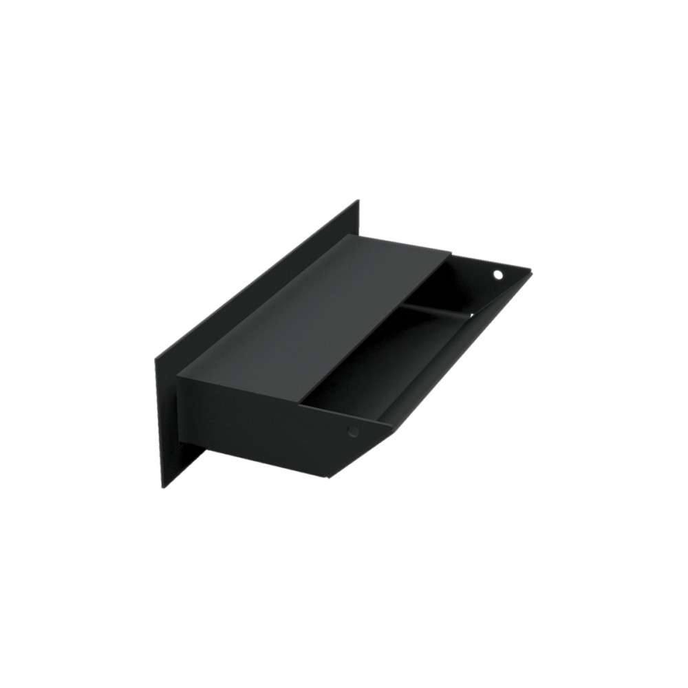 Grelha de Ventilação Preta Slim 6x20cm LUFT/6/20/45S/C/SF