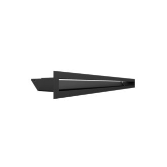 Grelha de Ventilação Preta Slim 6x80cm