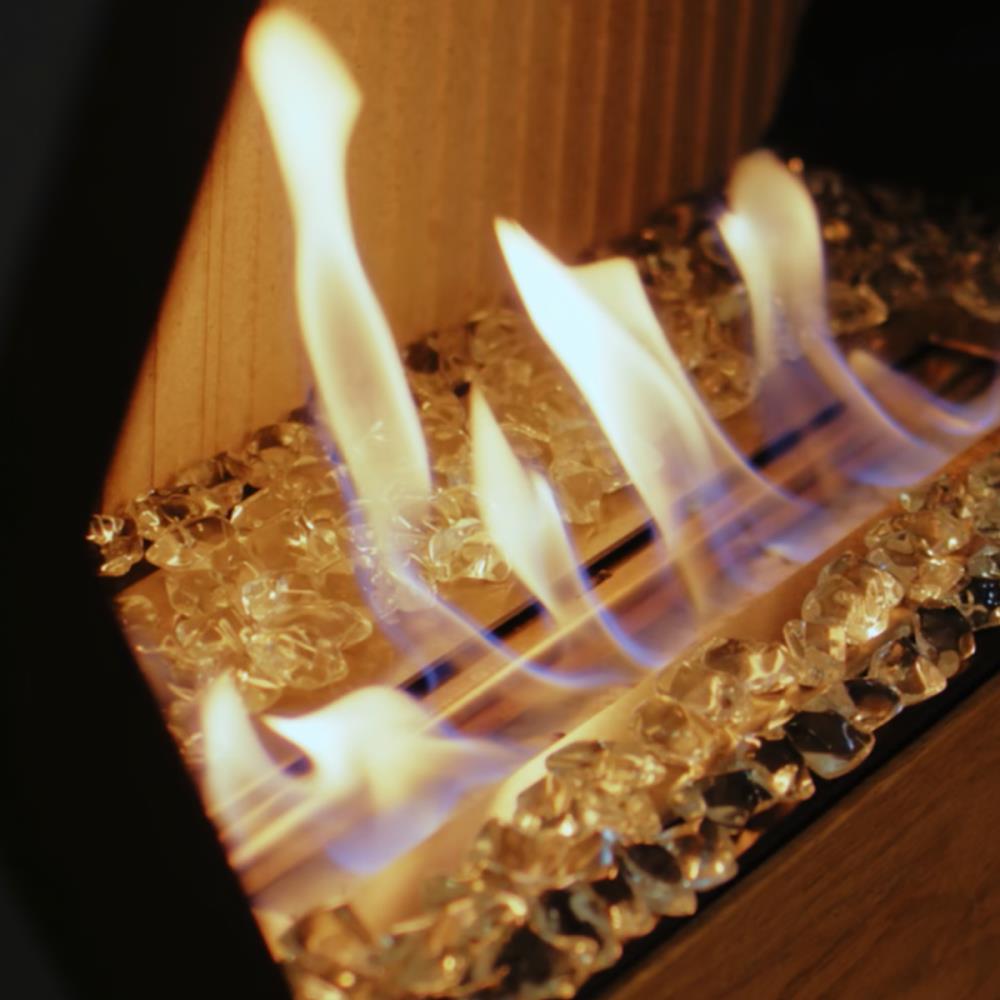 Pedras Decorativas KRATKI FIRE GLASS Cristal Transparente