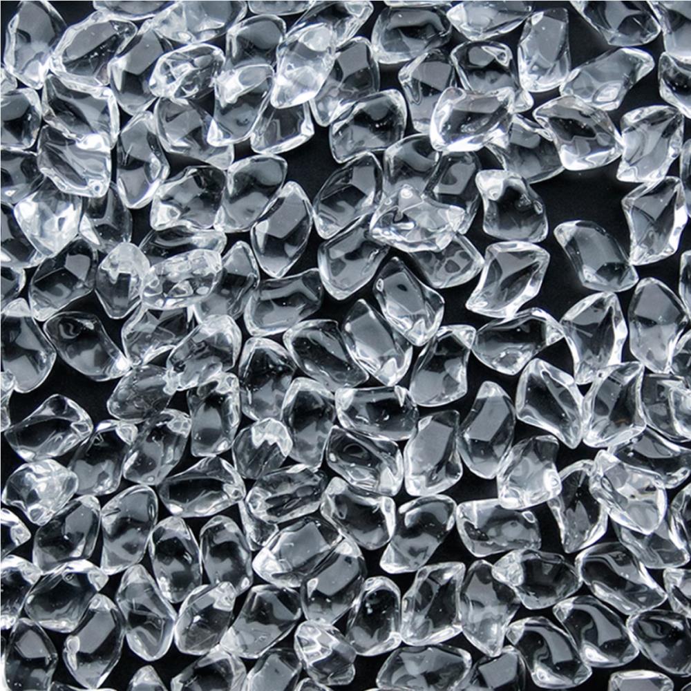 Pedras Decorativas KRATKI FIRE GLASS Cristal Transparente