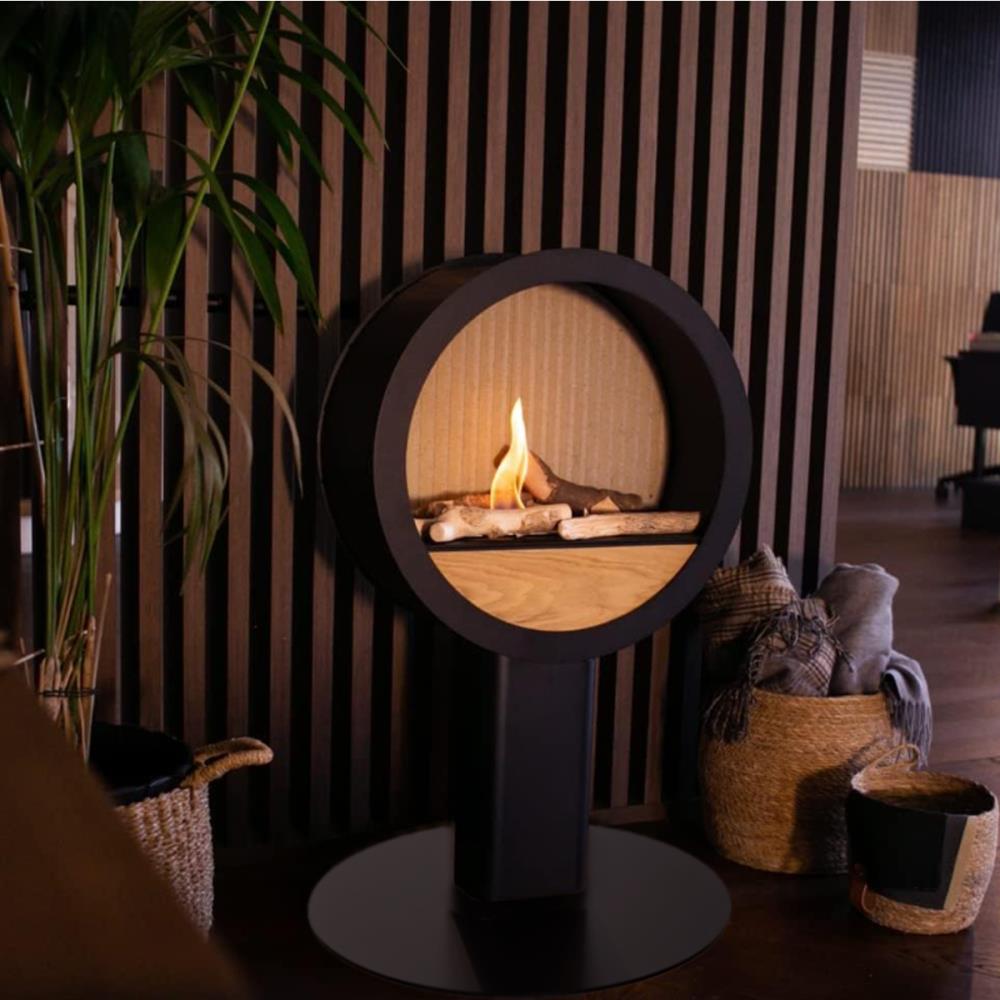 Lareira de Pedestal a Bioetanol Kratki Echo Circle 50 TÜV