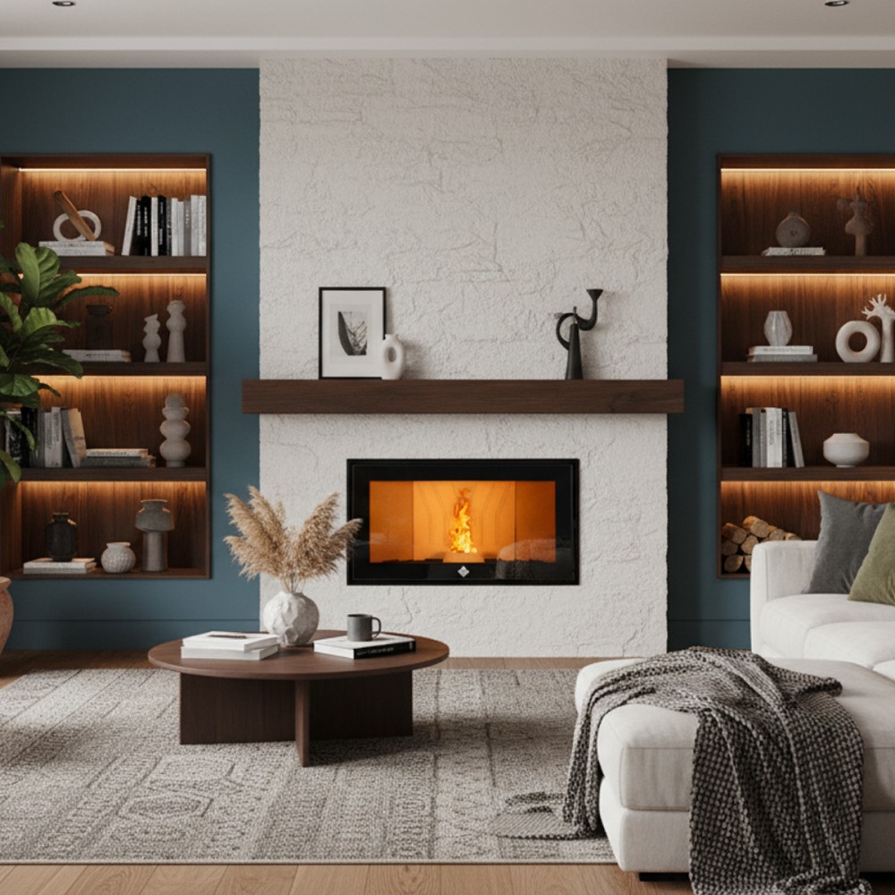 Recuperador a Pellet Idro 28.3 kW Magikal MK 16:9