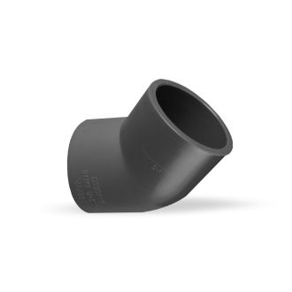 Joelho PVC 45º 63 mm