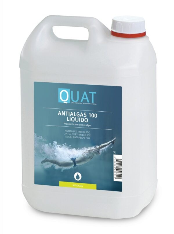 Piscina Químico Quat Antialgas Liquido 5L