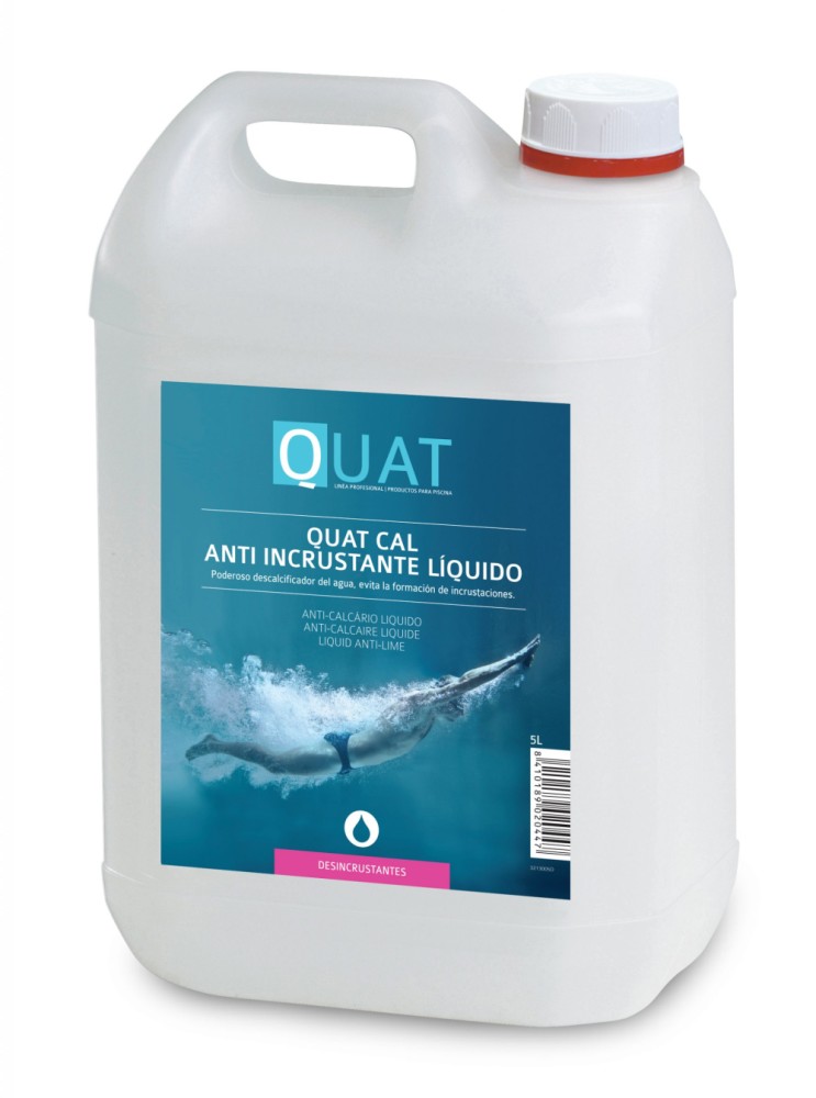 Piscina Químico Quat Limpador Desincrustante Liquido 5L