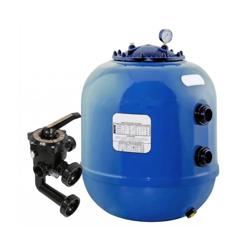 Filtro de Piscina Laminado Blue 600 Azul