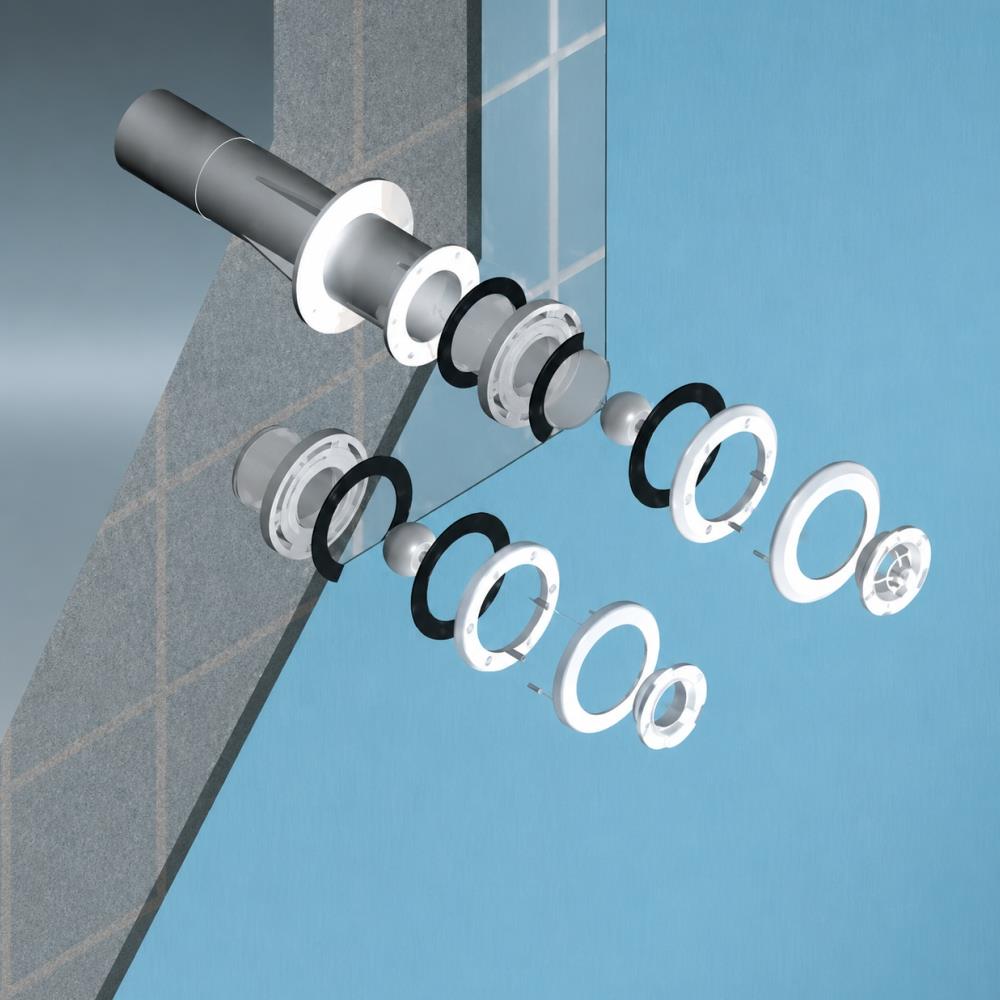 Boca de Impulsão para Piscina Liner
