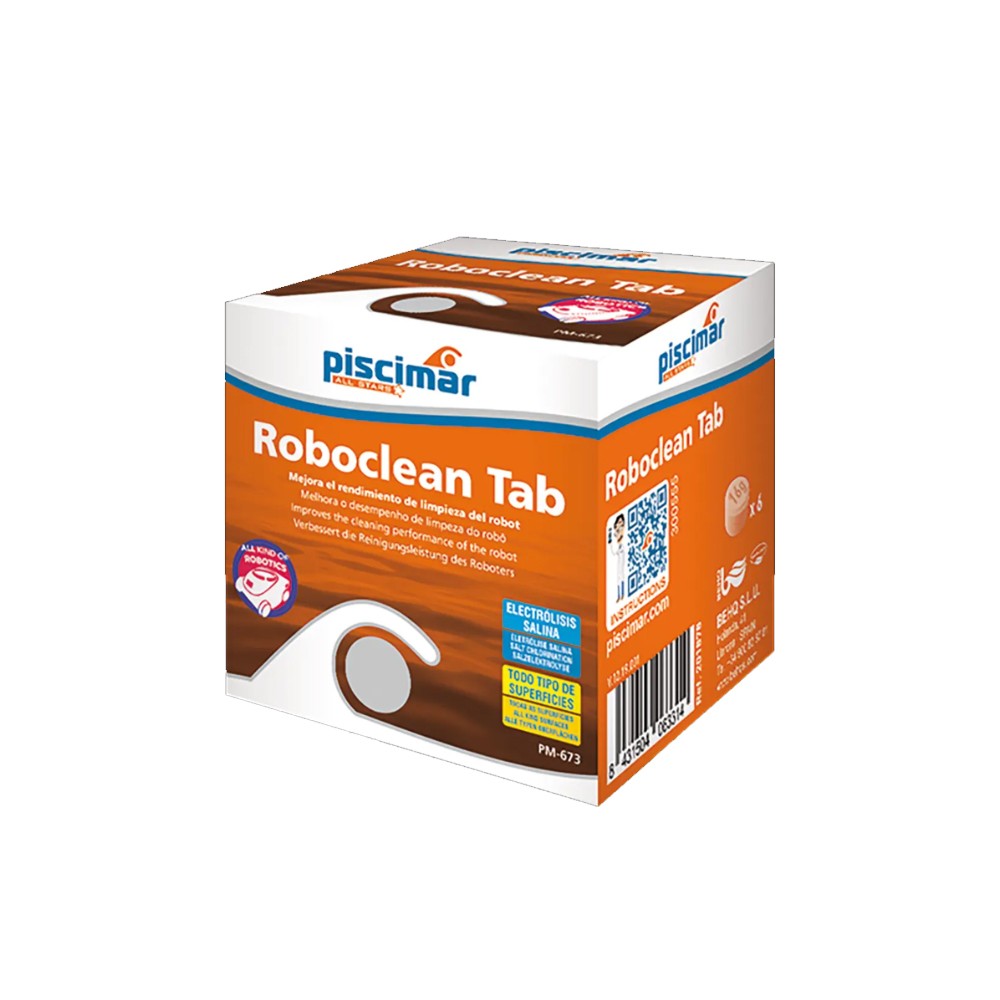 Piscina Quimico Piscimar Pm-673 Roboclean Tab 6x16g