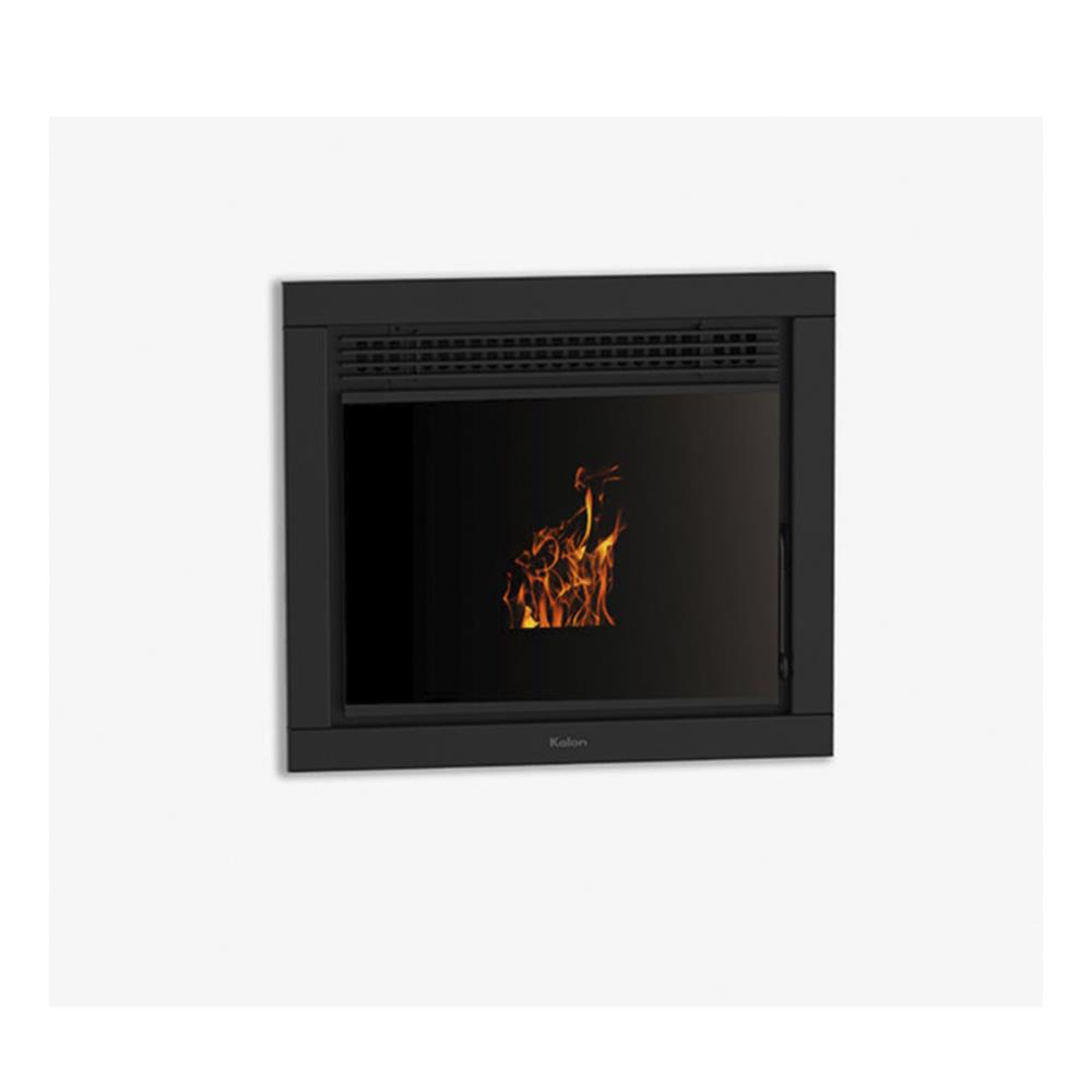 Recuperador a Pellet Ar Ventilado 8 kW Kalon Arkos - Vidro Mágico
