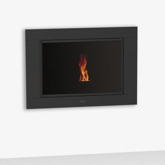 Recuperador a Pellet 20 kW Kalon Idro Block 4:3 - Vidro Mágico para Aquecimento Central
