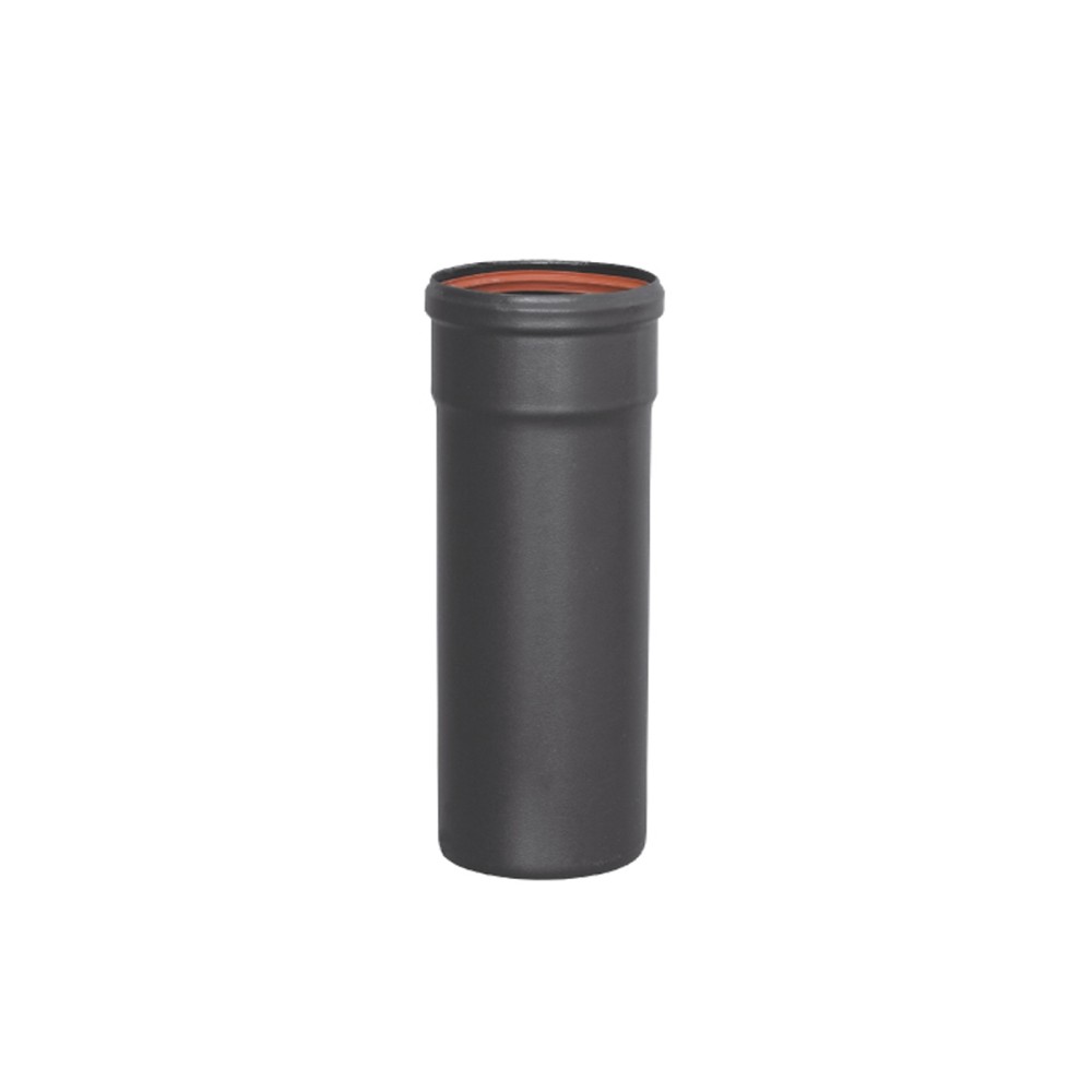 Tubo para Pellet Vitrificado Preto Ø100/500mm
