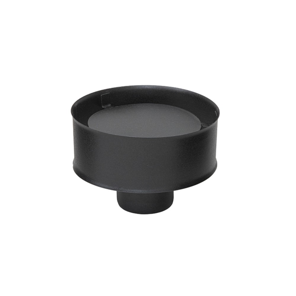 Chapéu com Aba Larga Vitrificado Preto 100mm