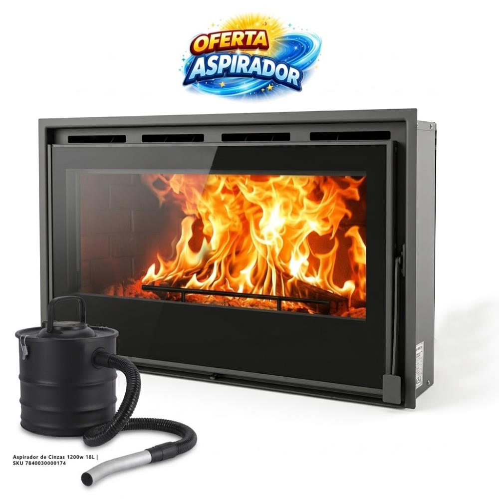 Recuperador Ar Quente 16 kW Ventilado Thermozel Clear 90