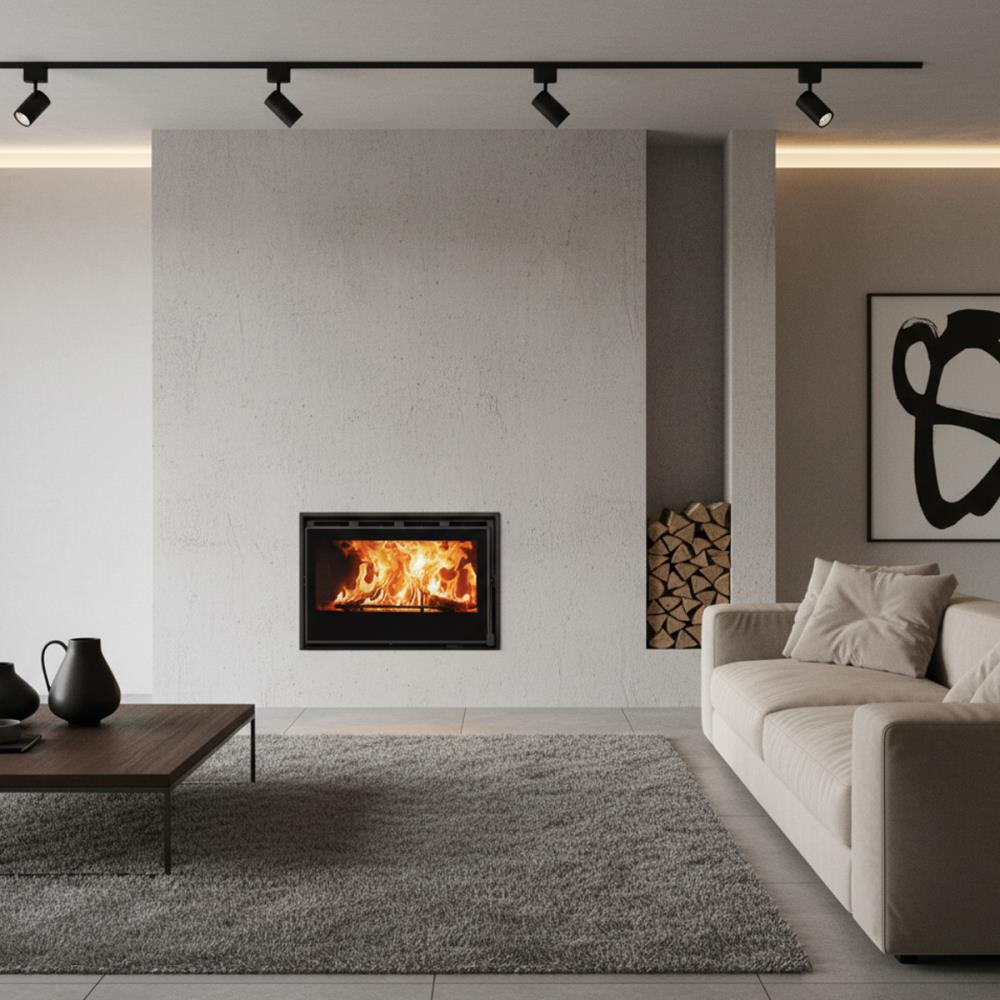 Recuperador Ar Quente 12 kW Ventilado Thermozel Clear 70