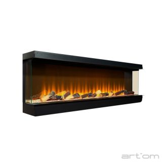 Lareira Elétrica Slim Trifacetus F150 Artom