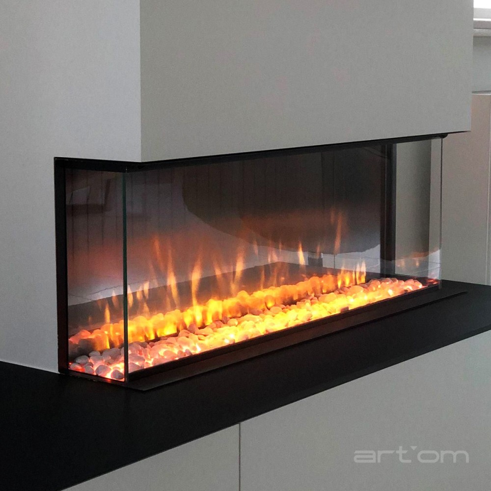 Lareira Elétrica Slim Trifacetus F150 Artom