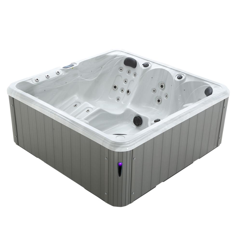 Jacuzzi Capri 5 Pessoas 2000x2000x780mm Cinza