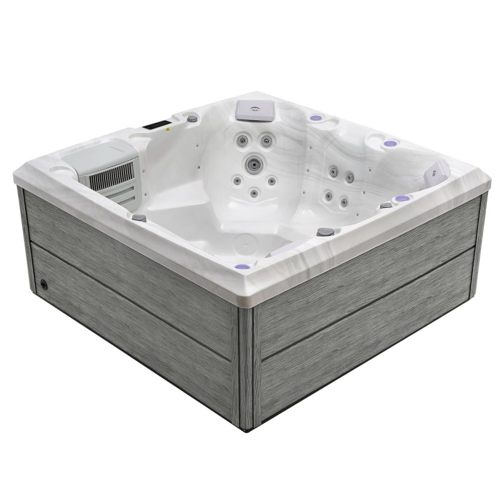 Jacuzzi Mikonos 5 Pessoas 2000x2000x880mm Cinza SHC