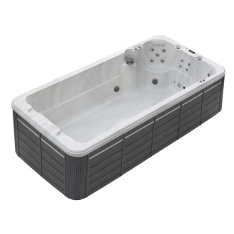 Piscina Jacuzzi de hidromassagem Bali 2 + Pessoas 3600x2200x1200mm Cinza