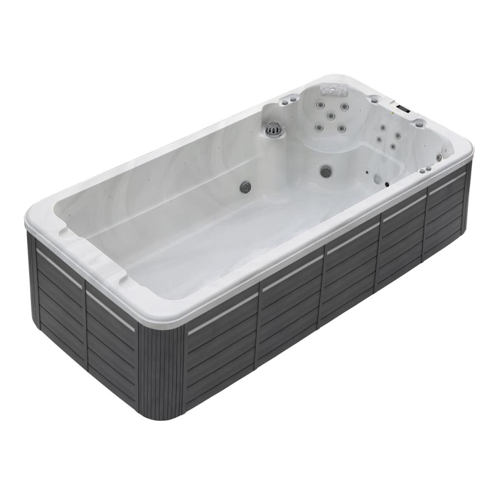 Piscina Jacuzzi de hidromassagem Bali 2 + Pessoas 3600x2200x1200mm Cinza