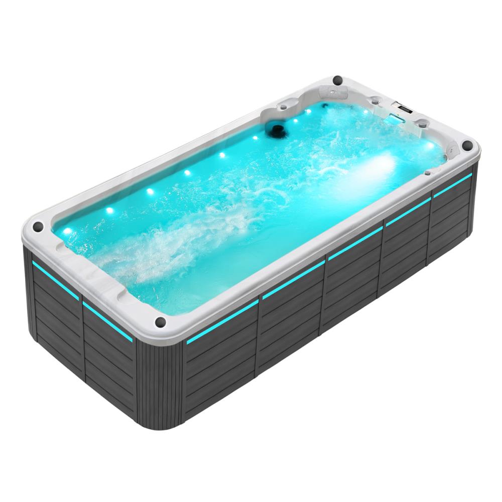 Piscina Jacuzzi de hidromassagem Bali 2 + Pessoas 3600x2200x1200mm Cinza