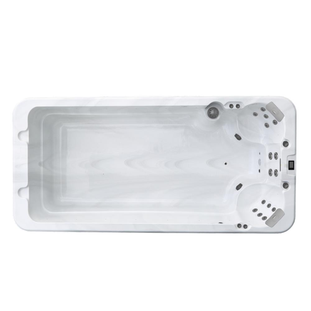 Piscina Jacuzzi de hidromassagem Bali 2 + Pessoas 3600x2200x1200mm Cinza