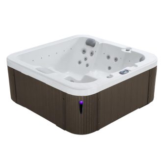 Jacuzzi Bora Bora 5 Pessoas 1900x1900x760mm Castanho