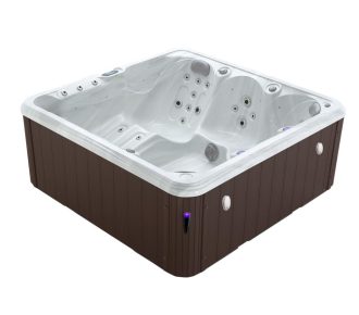 Jacuzzi Capri 5 Pessoas 2000x2000x780mm Castanho