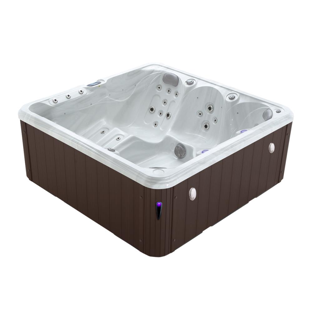Jacuzzi Capri 5 Pessoas 2000x2000x780mm Castanho