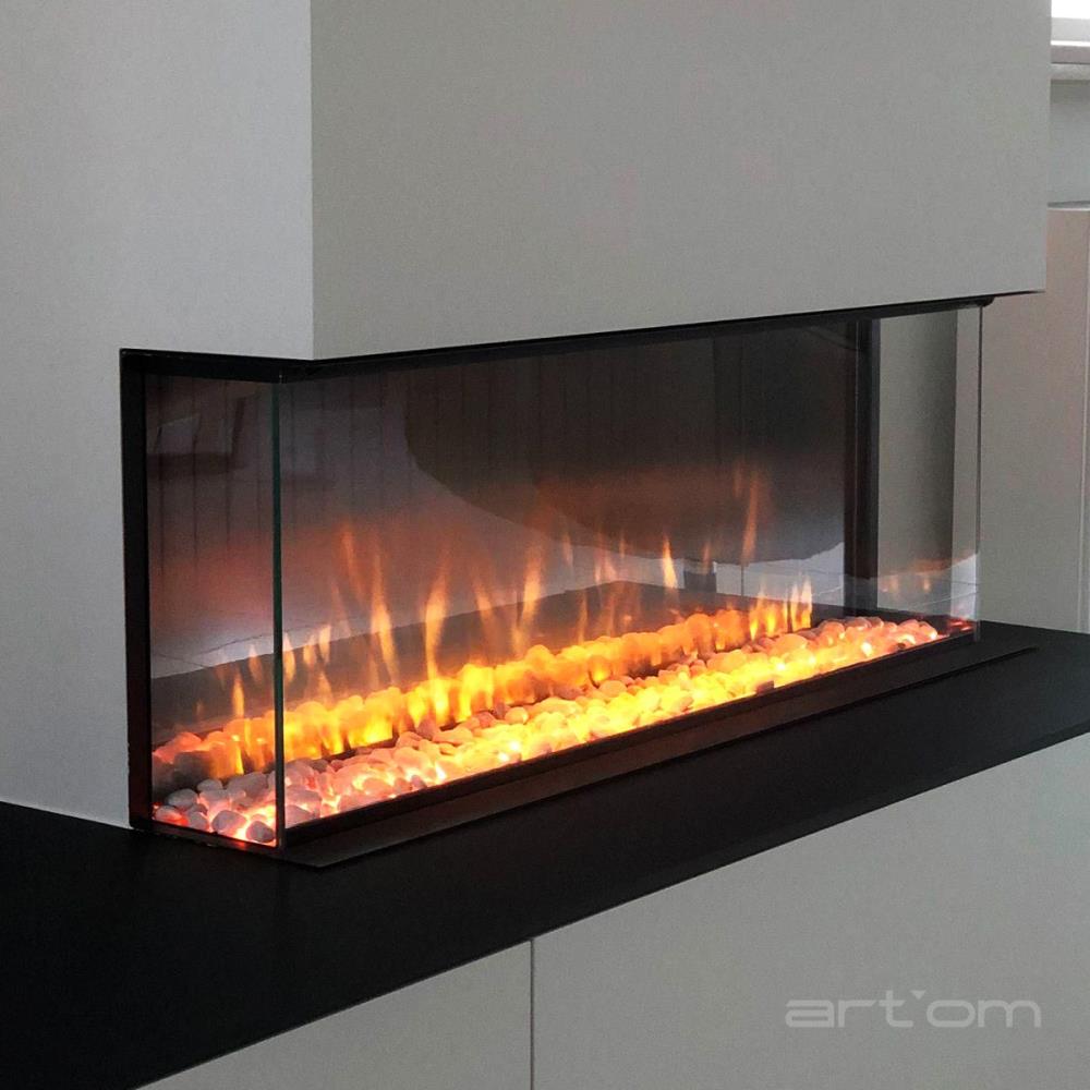 Lareira Elétrica Slim Trifacetus F130 Artom