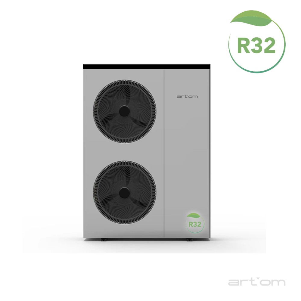 Bomba de Calor Climatização Artom 18kW Inverter EVI DC R32 Trifásica