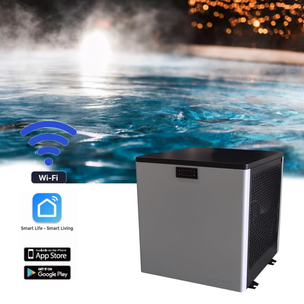 Bomba de Calor Piscina 2.8 kW R32 On/Off Artom Tiny