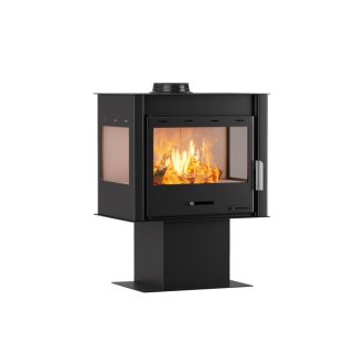 Salamandra a Lenha Artom Aspen Trifacial 12kW