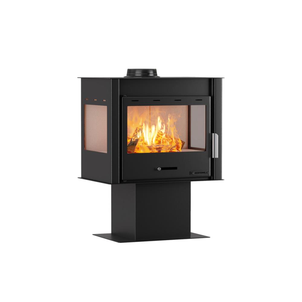 Salamandra a Lenha Artom Aspen Trifacial 12kW