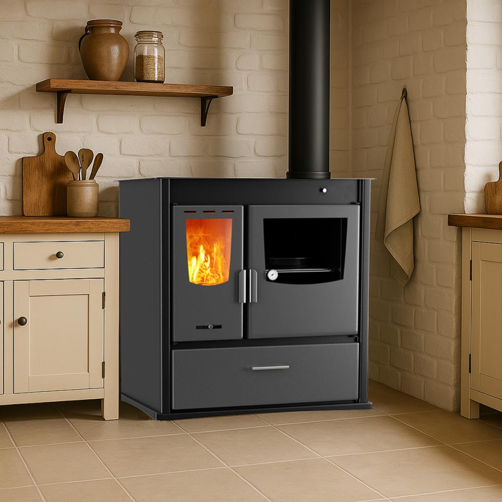 Fogão a Lenha Artom Pine 12kW com Forno