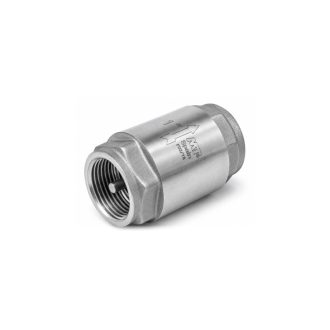 Válvula de Retenção c/ Placa Inox 3/4" F/F