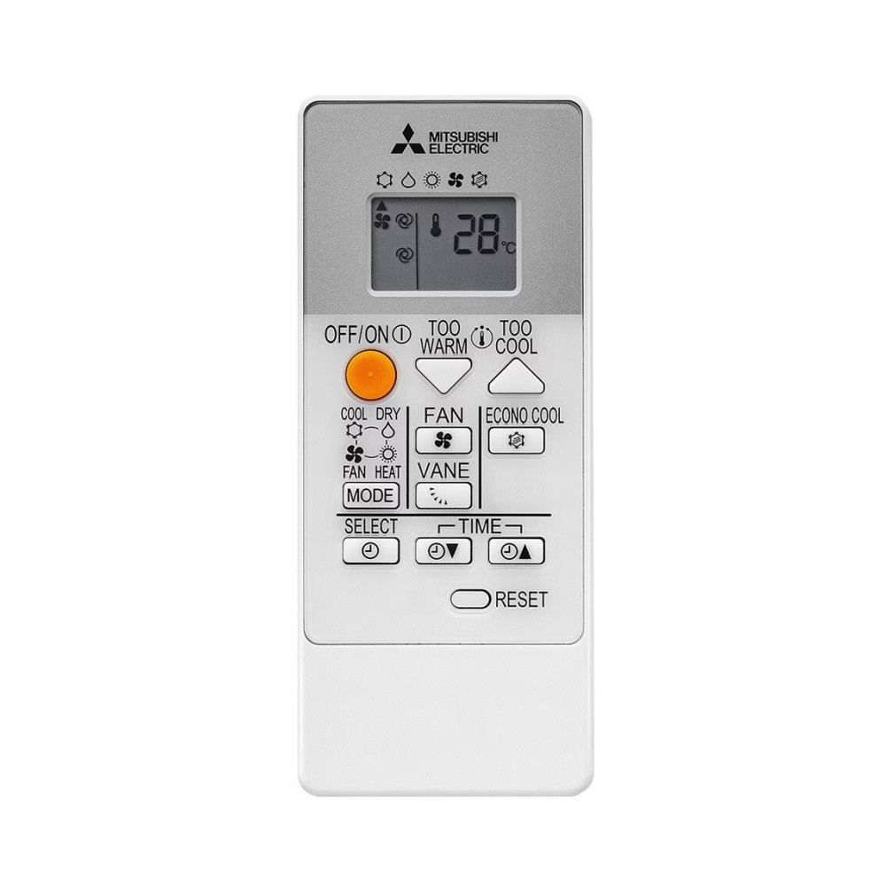 Ar Condicionado Mitsubishi Série HR Mono-Split Mural MSZ-HR25VF 2,5/3,15 kW Wi-Fi