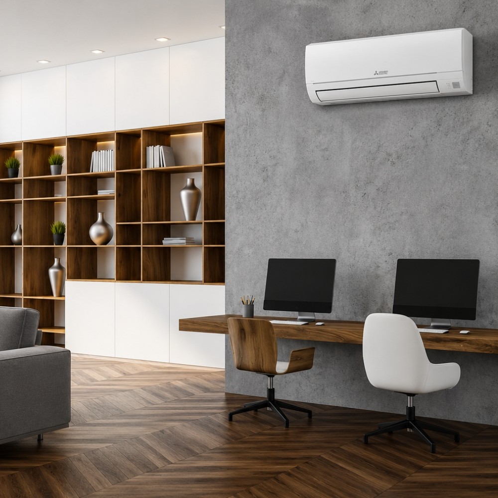 Ar Condicionado Mitsubishi Série HR Mono-Split Mural MSZ-HR35VF 3,4/3,6 kW Wi-Fi