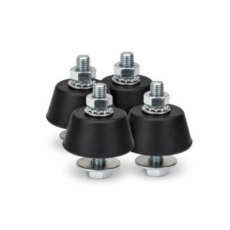 Kit Antivibratório para Ar Condicionado 48X20mm 80kg (4 Peças)