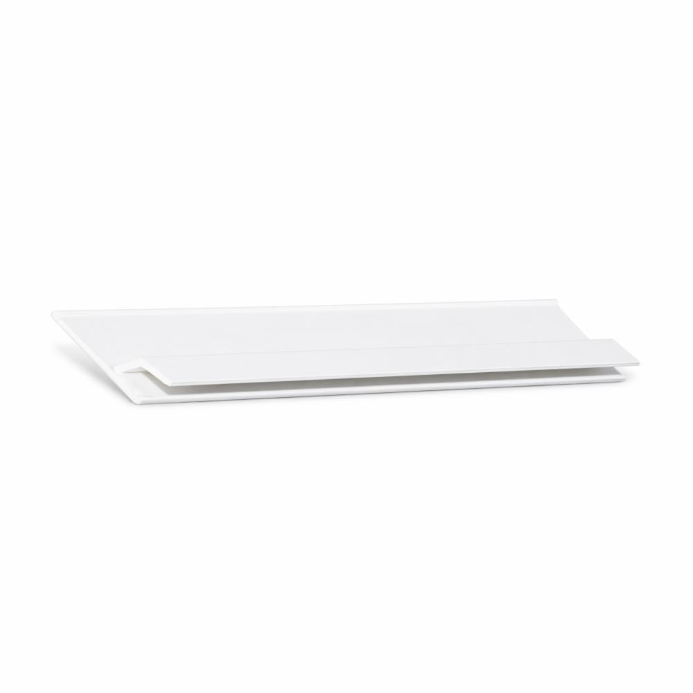Calha fixação PVC 46mm vertical barra 2m