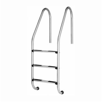 Escada Standard Inox AISI 304 4 Degraus